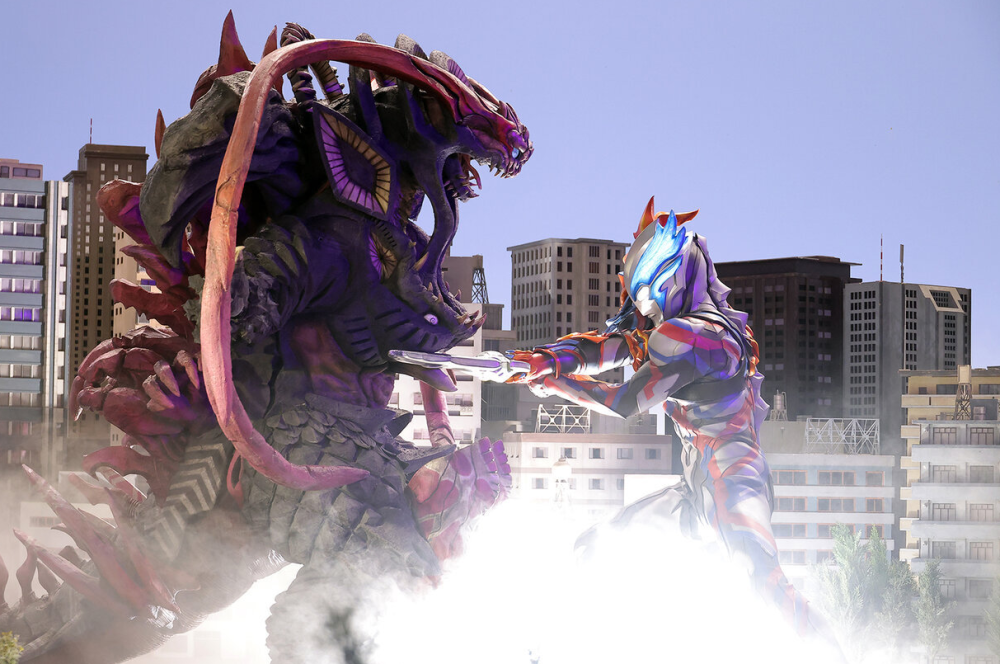 布莱泽奥特曼剧场版boss官方剧照 布莱泽:没打过这么肉的怪兽_腾讯