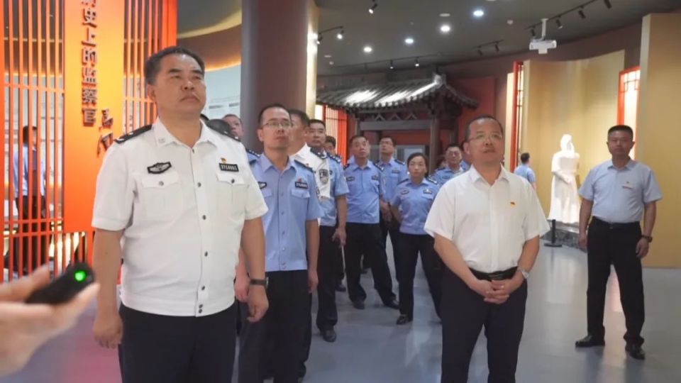 聊城监狱党员干部来茌平区开展警示教育活动