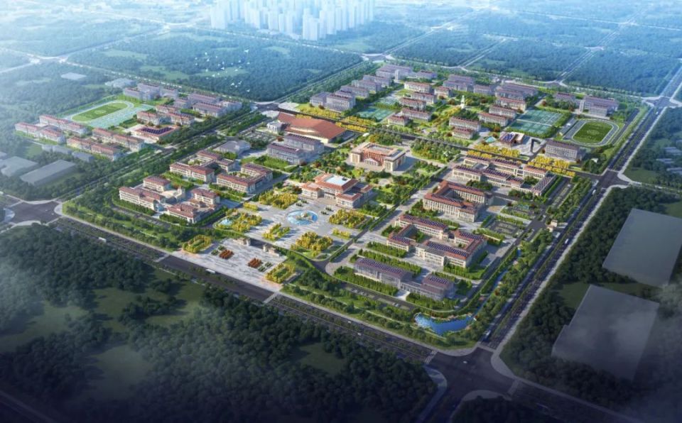 石河子大学新校区建设项目规划提出后,师市党委站在大力支持兵团教育