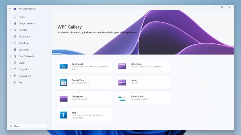 微软推出 WPF Gallery Preview 版本，带来全新Fluent Design设计_腾讯新闻