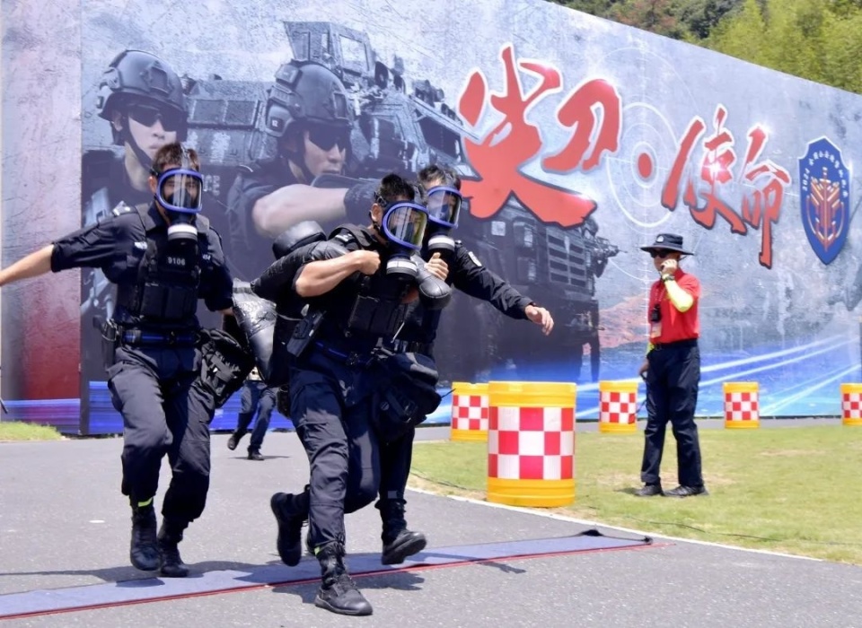 浙江特警,夺魁!