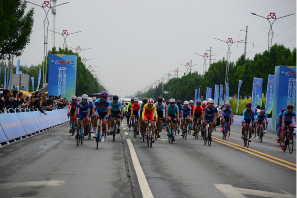 2024年河北省青少年公路自行车冠军赛在邢台平乡圆满完赛