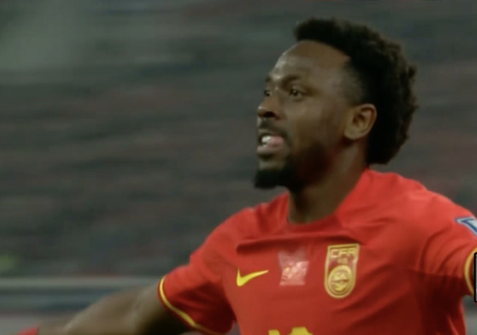 点球破门归化球员费南多斩获国足生涯处子球