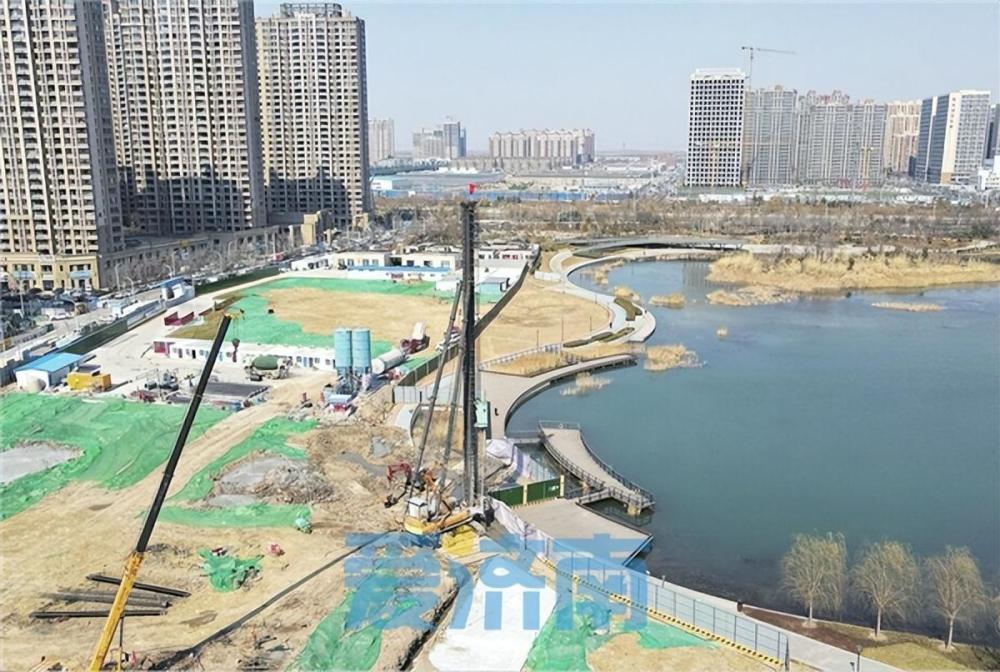 濟南一公園康體項目開建看看在你家附近嗎