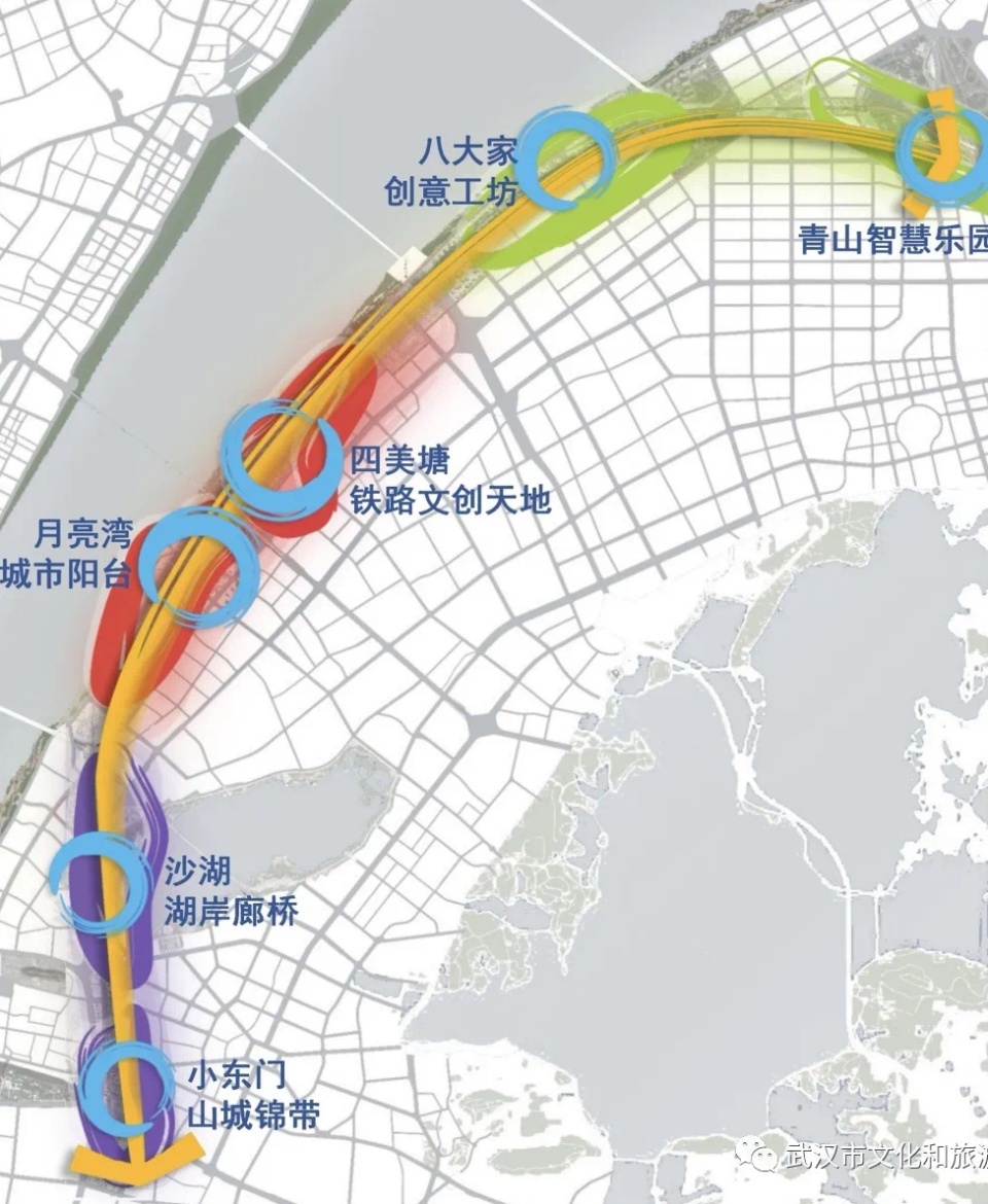一路惊喜!武昌这条长廊等你来骑行打卡