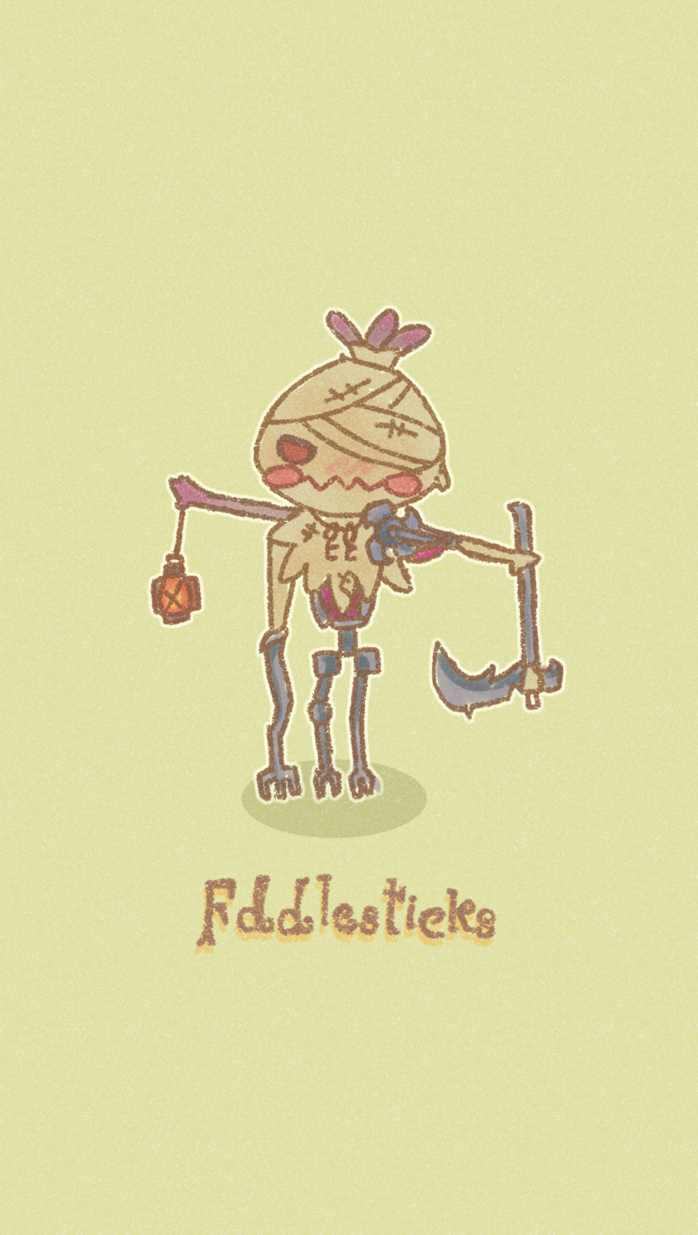 【英雄联盟手游】稻草人q版头像