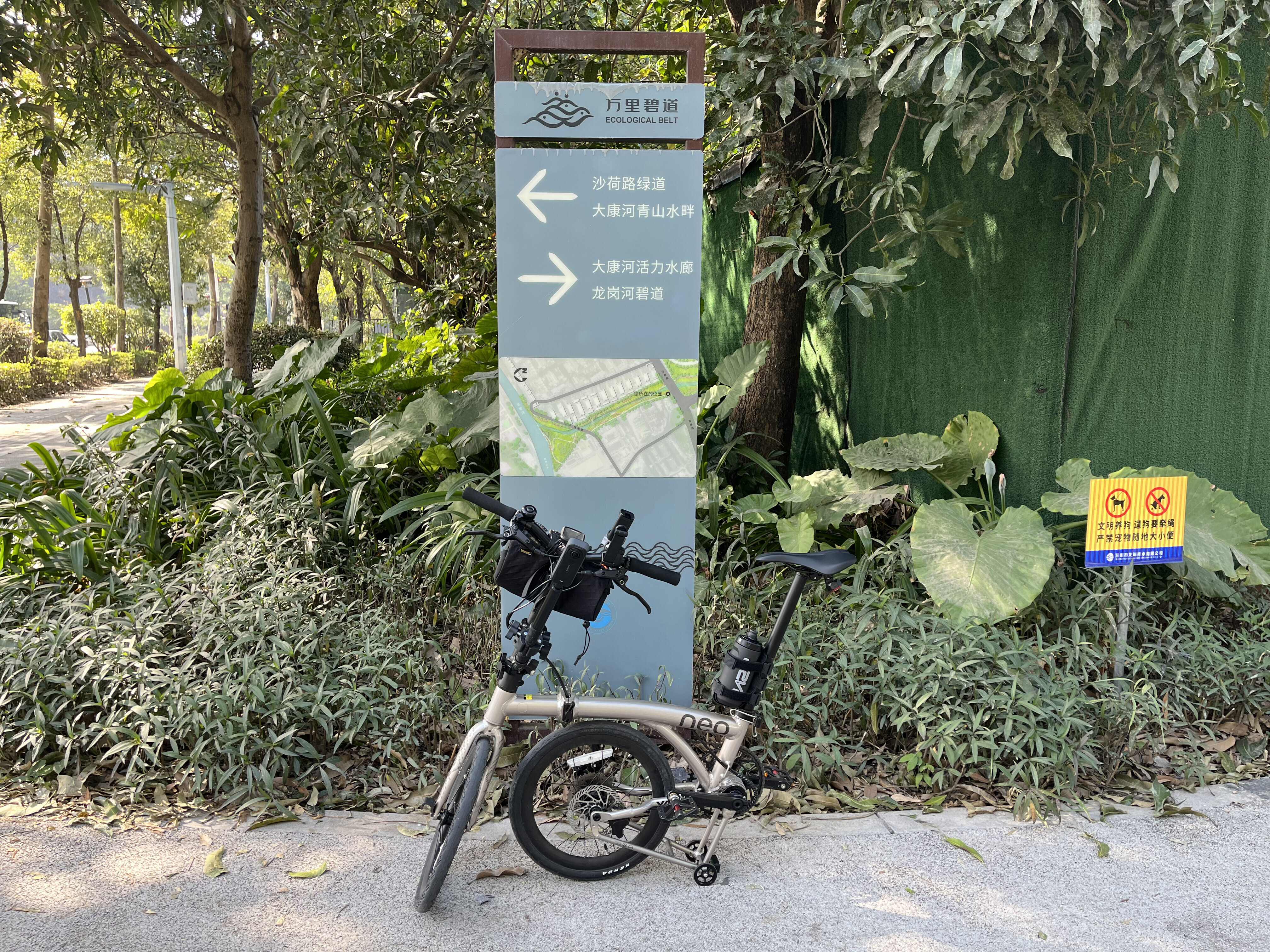 荷康路与沙荷路交叉口