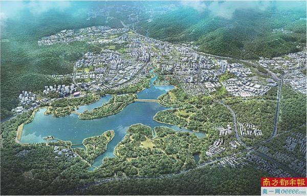 石岩智造城.春分刚过,潮湿的南方结束了连绵的春雨.