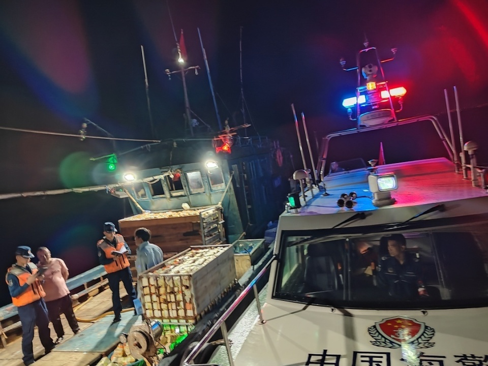 广东海警伏季休渔专项执法行动已查获涉案渔获物逾27吨