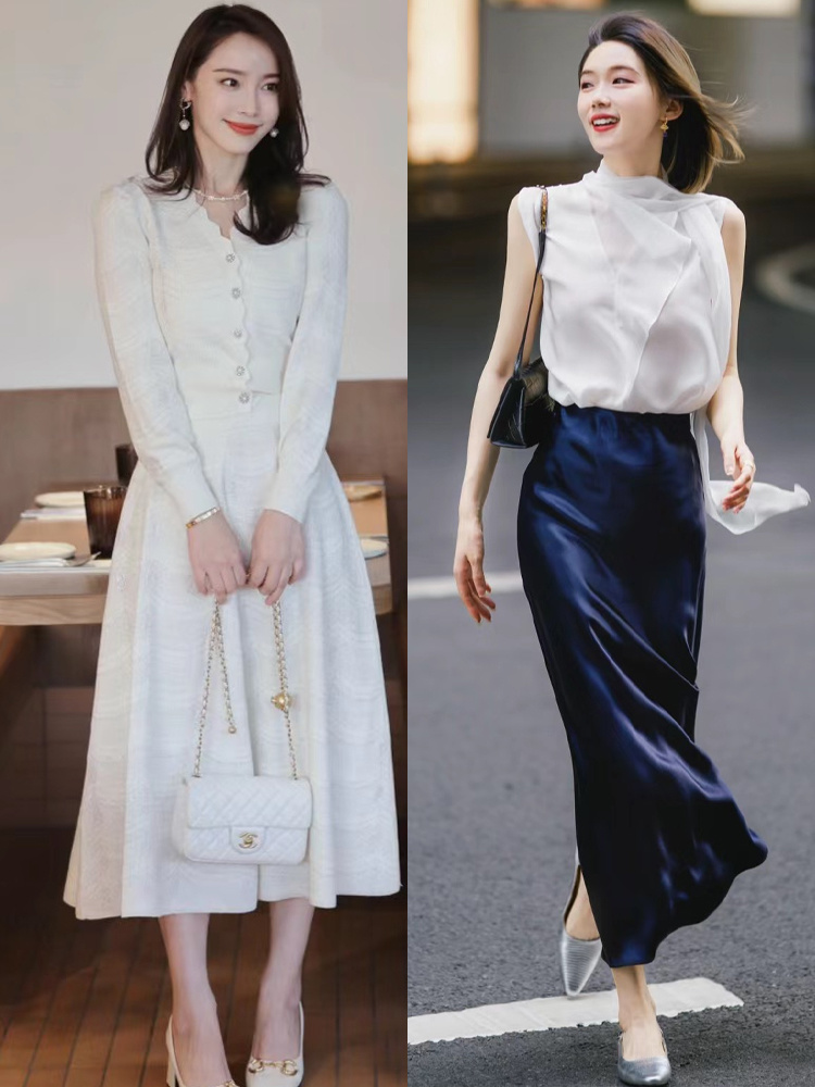 40 女人的早春穿搭,这四种颜色衣服值得尝试,时尚,减龄又大气_腾讯