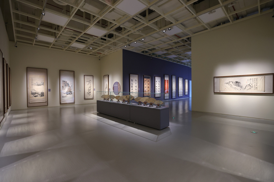 曾熙李瑞清李健艺术大展亮相海派艺术馆，数百件展品展现海派金石书画之美_腾讯新闻