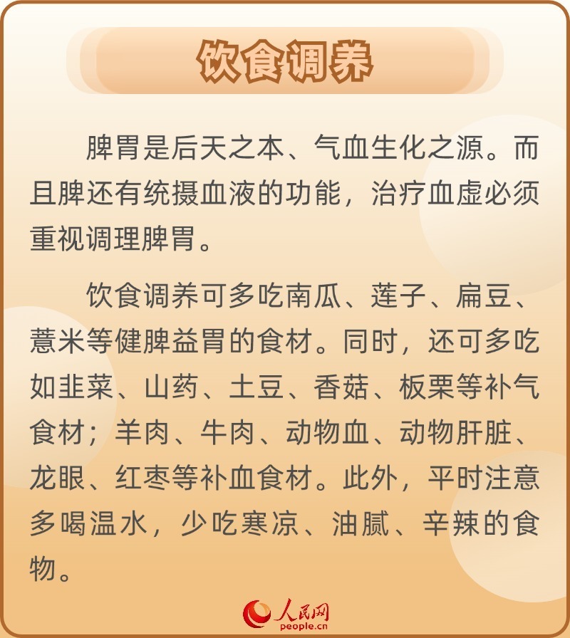 气虚血虚吃什么补最快图片