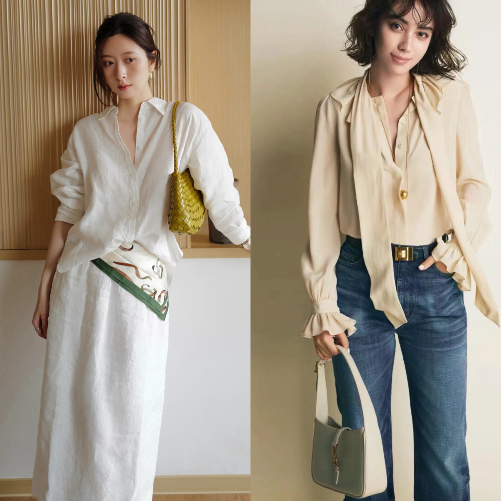 Gallery - Cách phối áo sơ mi mới này đang là xu hướng! Trông thật tuyệt khi kết hợp với chân váy và quần tây, và các tín đồ thời trang rất thích diện - image 11