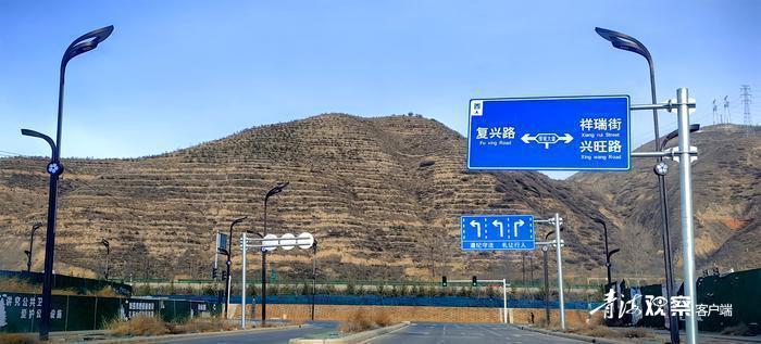 西宁市南川片区绿城大道通车