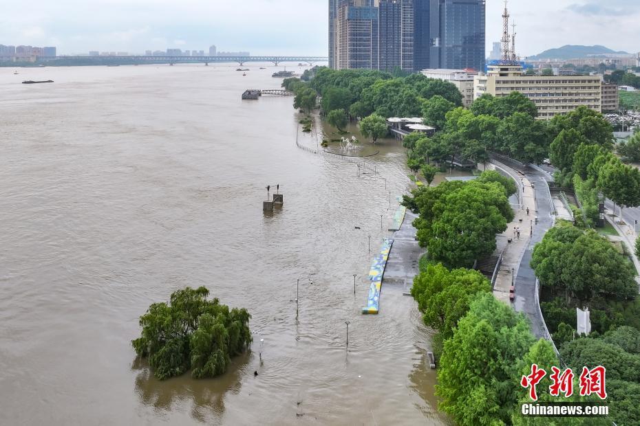 长江江苏段水位上涨