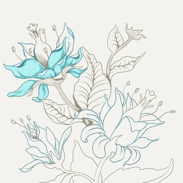 ps绘制精美花卉