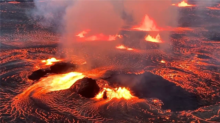 毒火山夏威夷图片