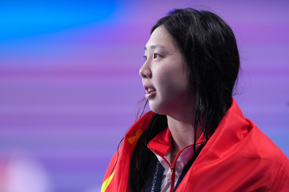 游泳——唐钱婷获女子100米蛙泳冠军