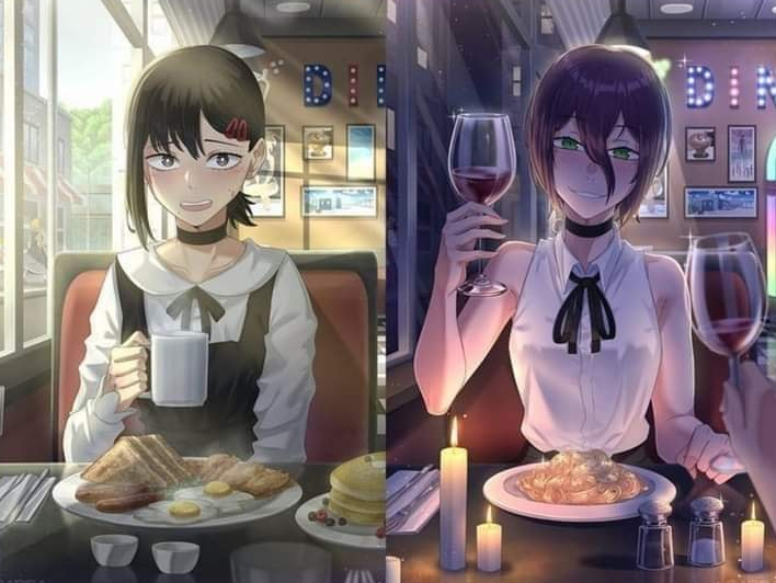 电锯人你会选择和哪位妹子共进晚餐粉丝生姜烧肉在说话