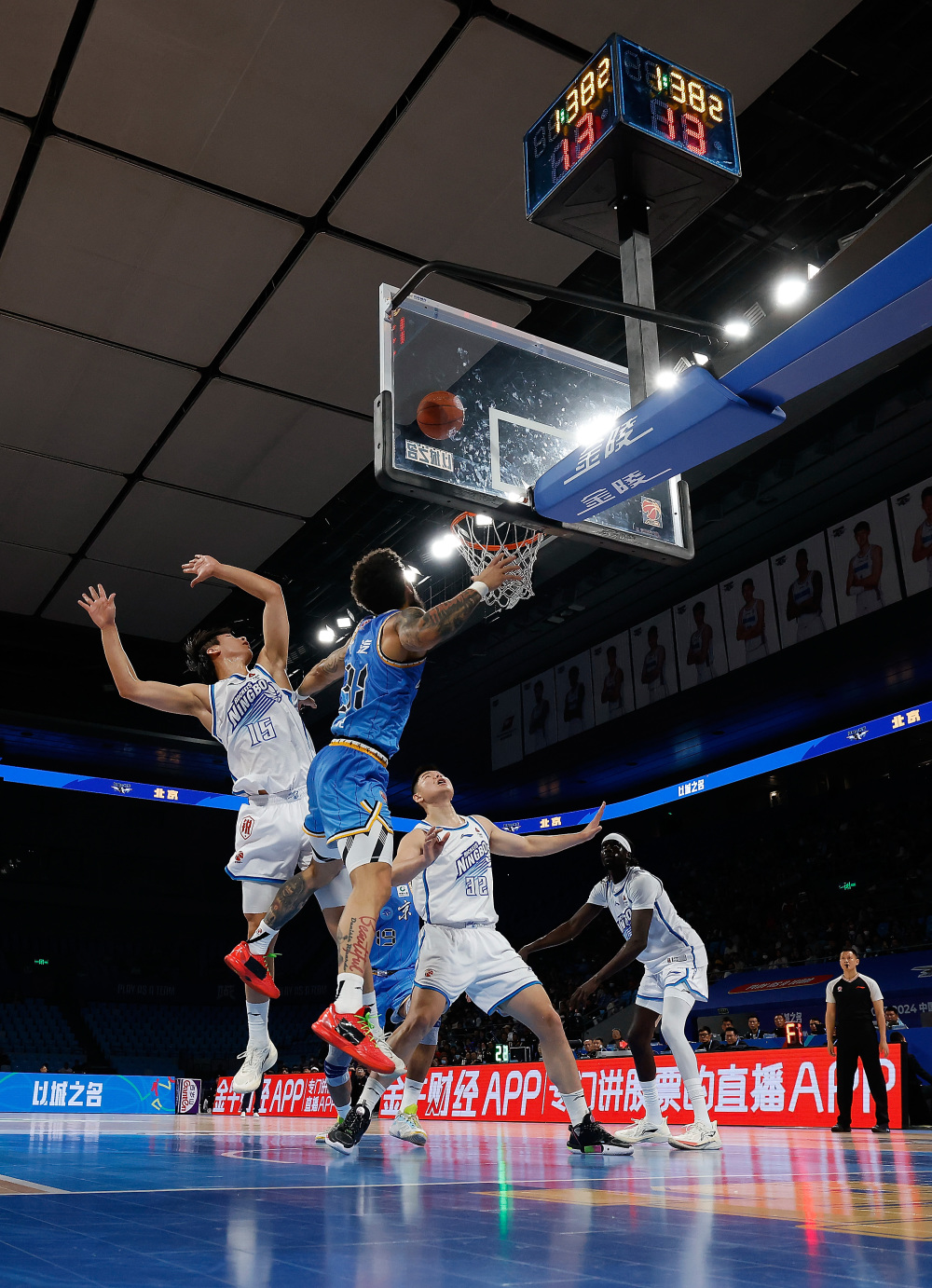 篮球cba常规赛北京北汽对阵宁波町渥2