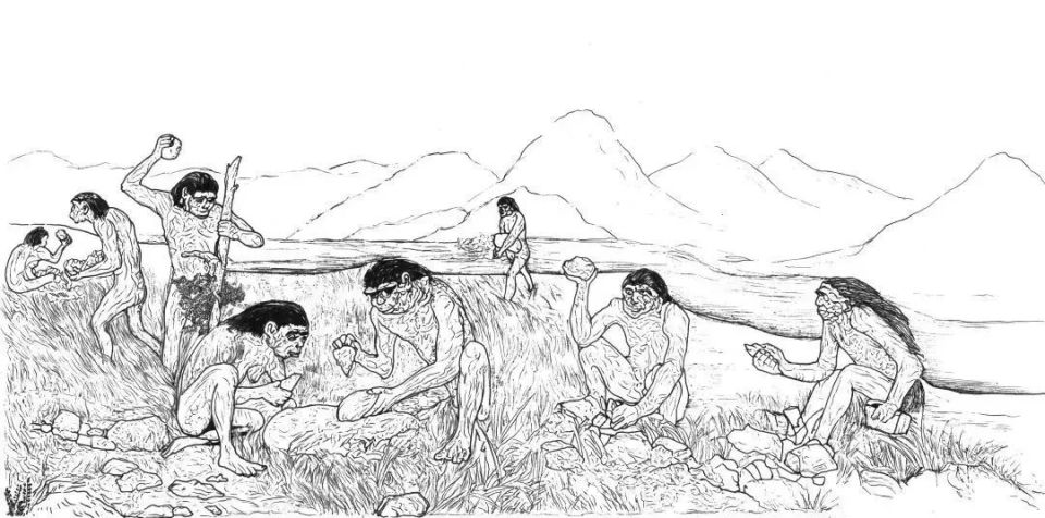 简笔画 手绘 线稿 960_476