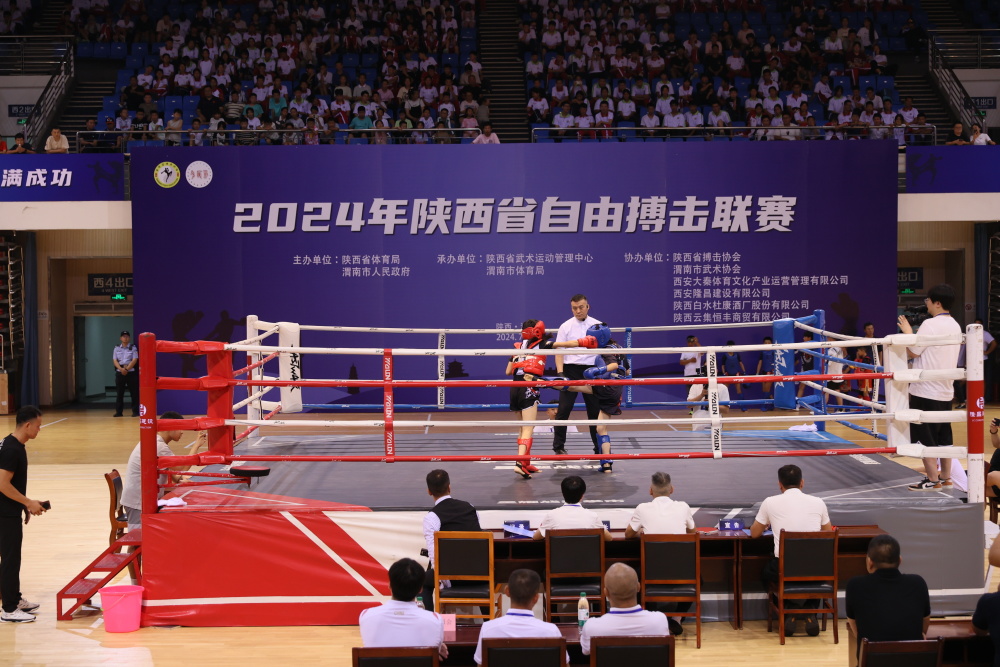 2024陕西省自由搏击联赛渭南火热开赛