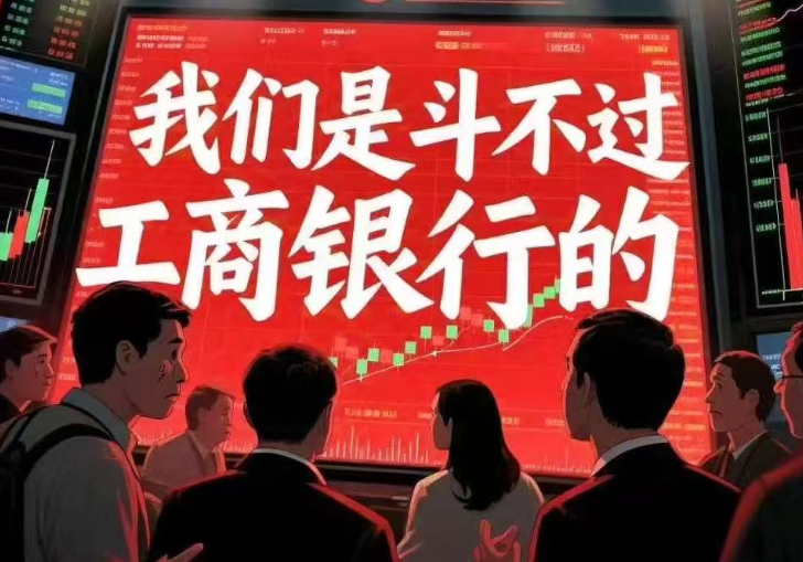 银行指数轻松跑赢纳斯达克,也是目前a股最强板块,甚至有表情包