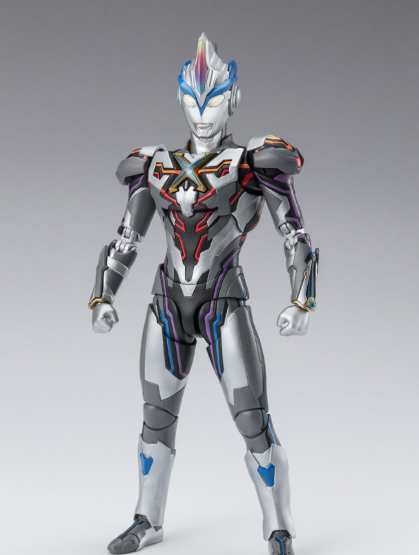 艾克斯奥特曼超越形态shf手办官图公开 坐等最终形态贝塔火花_腾讯