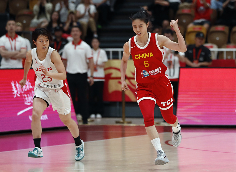 篮球——中日女篮对抗赛赛况