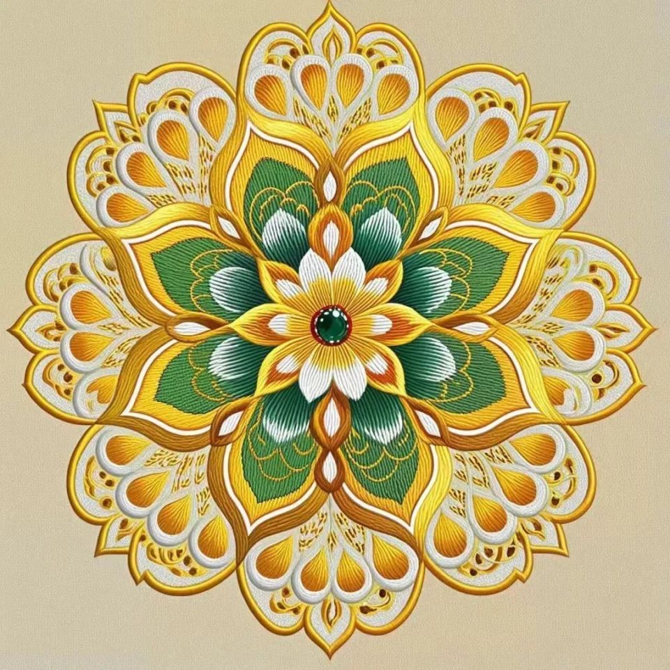 花型纹样 | 对称之美