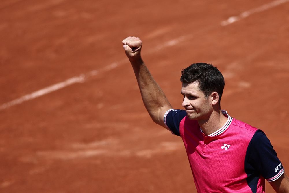 网球——法网:胡尔卡奇晋级_腾讯新闻