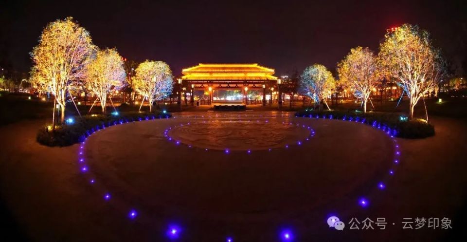 每周一景丨楚王城公园夜景