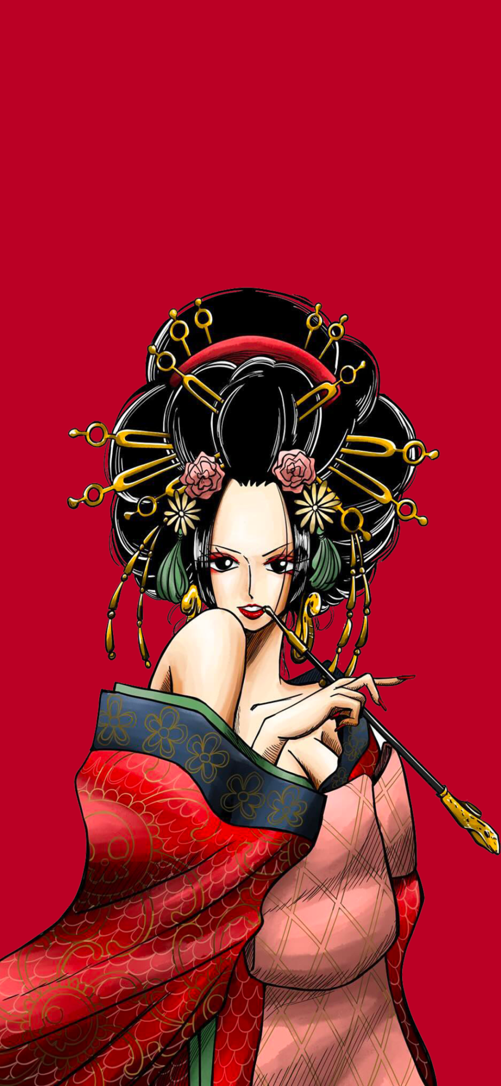 海贼女帝壁纸盛宴,看女帝吃了其他果实的样子,性感&力量完美融合