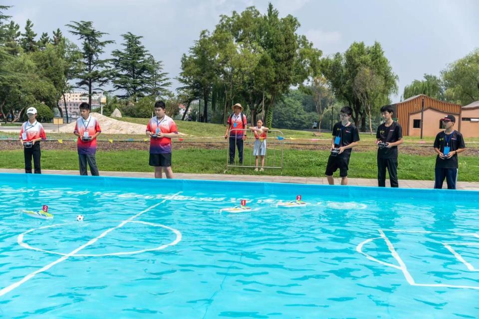 全国青少年航海模型锦标赛莱西开赛
