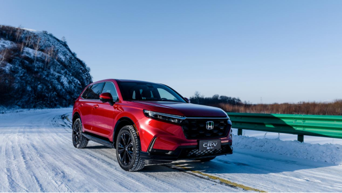 东风honda cr-v强电智混双车 冬季极寒 敢测真的 不玩