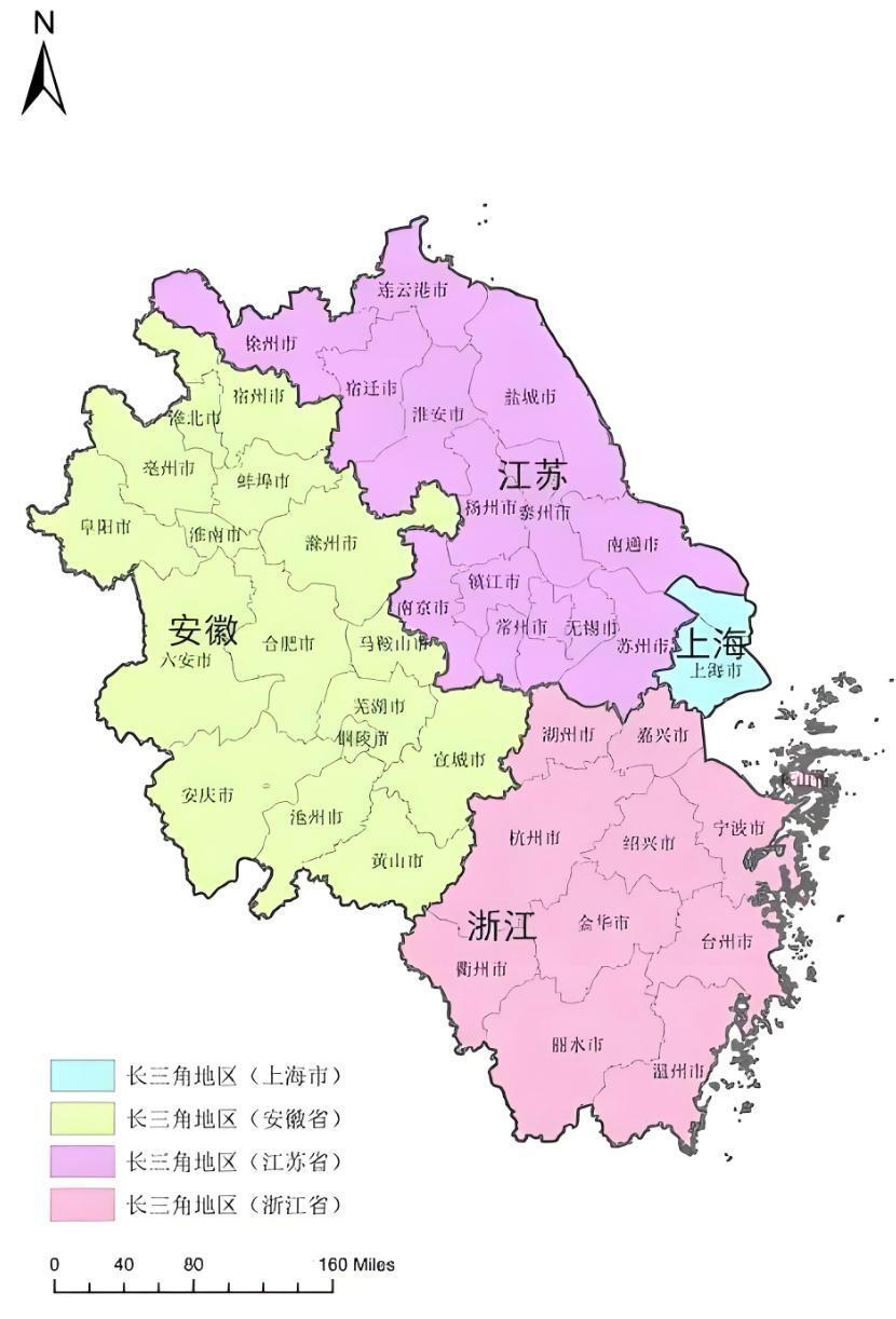 长三角gdp差距拉大:上海5.4万亿,浙江9万亿,江苏断崖式差距
