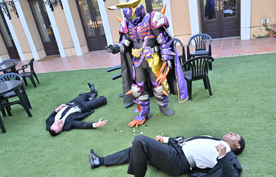 假面骑士极狐追加杂兵骑士 两位保镖没皮套 永德叔出演狗头骑士