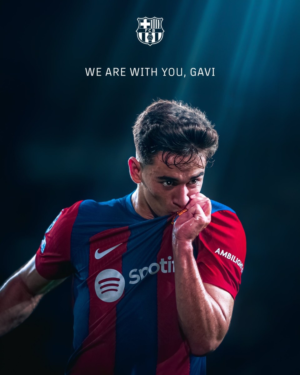 马卡记者巴萨不考虑签中场来替代重伤的加维