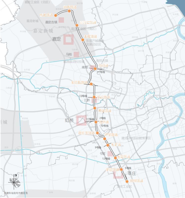 最高时速160公里……市域铁路嘉闵线这些设计细节,你都知道吗?