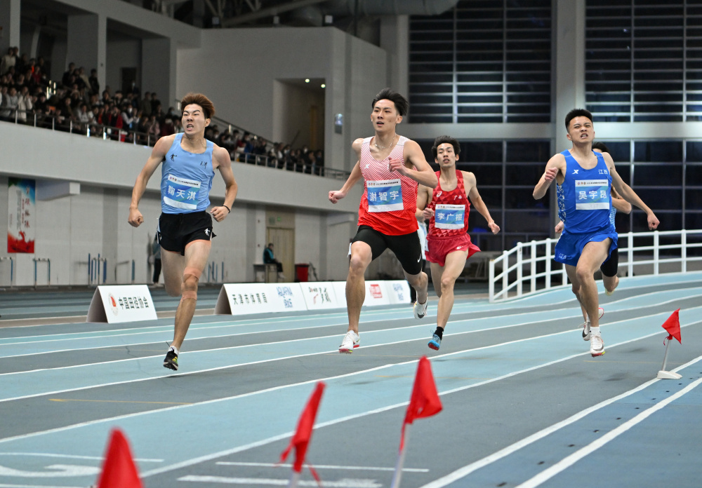 (体育)田径——全国室内锦标赛:男子400米决赛赛况_腾讯新闻