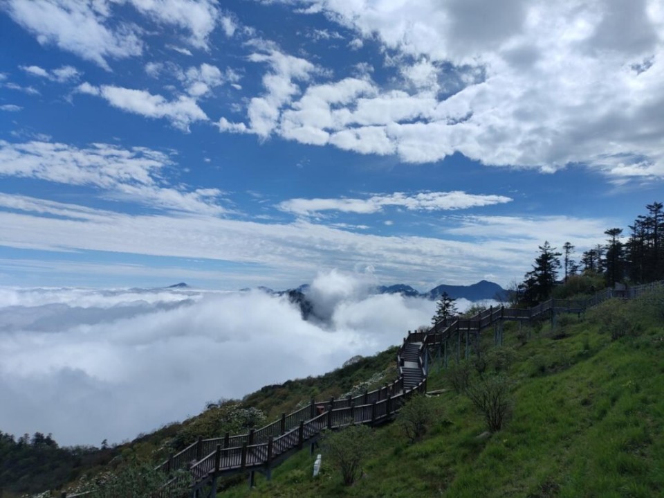 大邑西岭雪山风景区图片