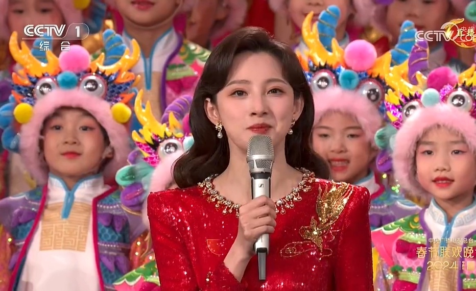 主持春晚的马凡舒吧友们在看了没