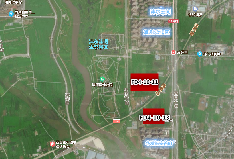 地块位置:沣东新城镐京片区诗源一路以南,沣河东路以东,西周大道以西
