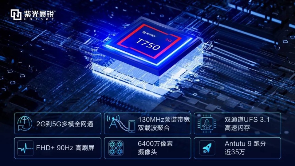 紫光展锐再出海,t750 处理器 lava yuva 5g 智能手机海外登场