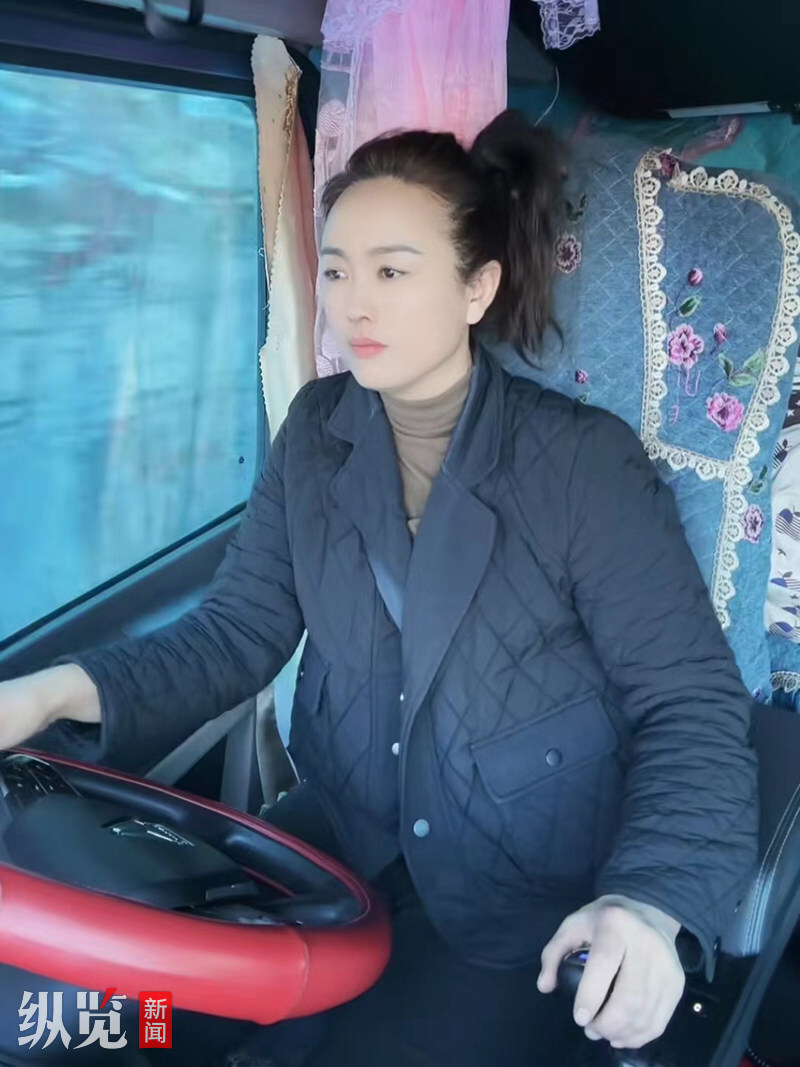 河北这位货车女司机又酷又飒