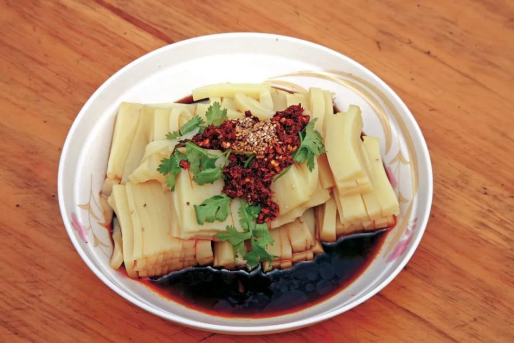 乐享云南美食保山隆阳下村豆粉