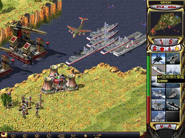 工程师夺占这里,即可在旁边的水域落成船坞,从而快速下线海军编队,以