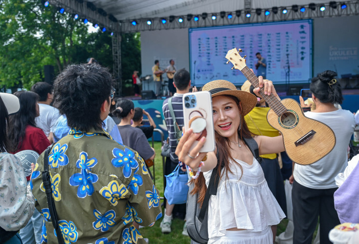杭州:初夏时节 户外音乐派对走起!_腾讯新闻