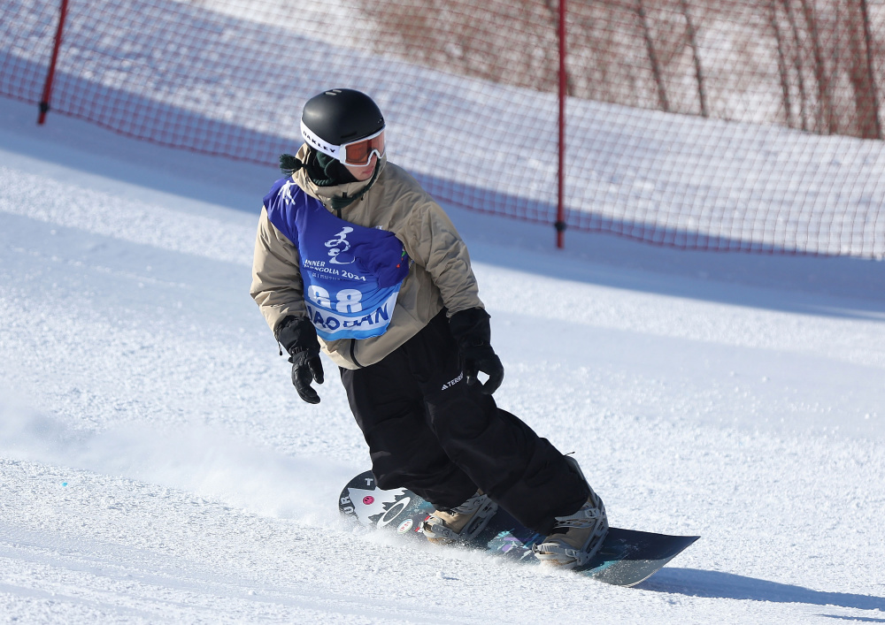 单板滑雪公开组男子坡面障碍技巧决赛赛况2