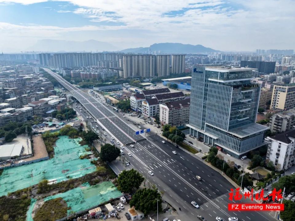 今天，这里通车啦！福州市重要缓堵工程 传来喜讯_腾讯新闻